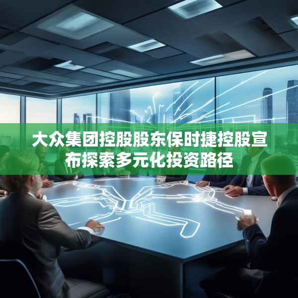 大众集团控股股东保时捷控股宣布探索多元化投资路径