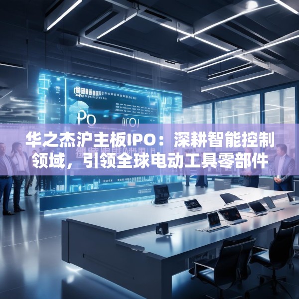 华之杰沪主板IPO：深耕智能控制领域，引领全球电动工具零部件创新
