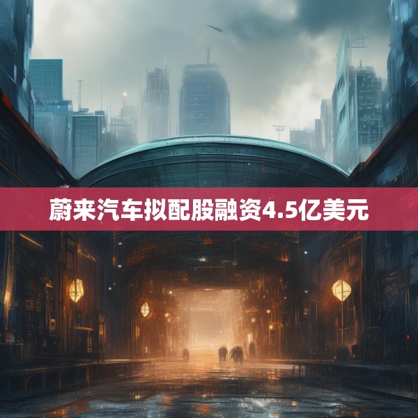 蔚来汽车拟配股融资4.5亿美元