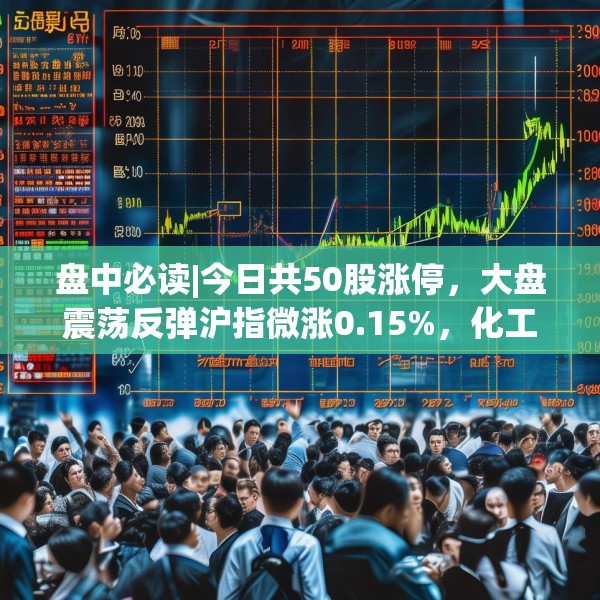 盘中必读|今日共50股涨停，大盘震荡反弹沪指微涨0.15%，化工板块持续大涨