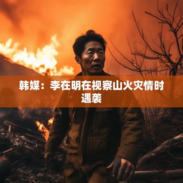 韩媒：李在明在视察山火灾情时遇袭
