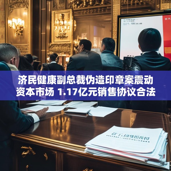 济民健康副总裁伪造印章案震动资本市场 1.17亿元销售协议合法性存疑