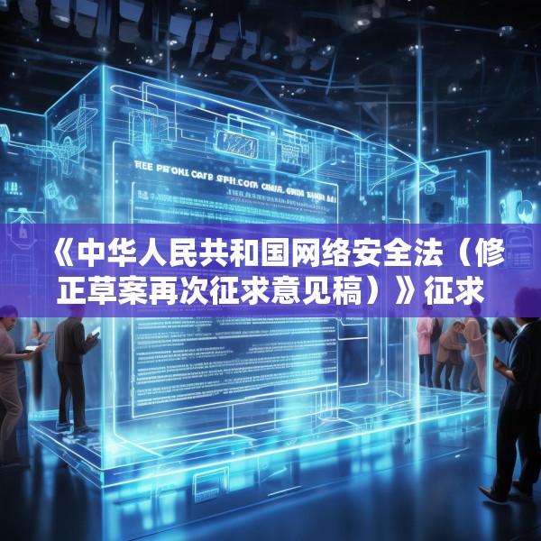 《中华人民共和国网络安全法（修正草案再次征求意见稿）》征求意见