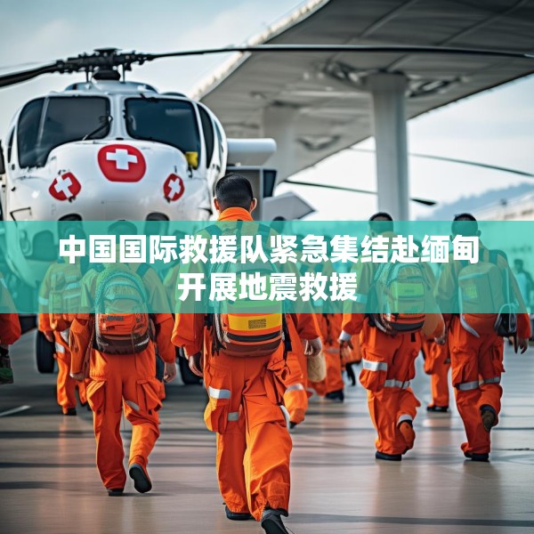 中国国际救援队紧急集结赴缅甸开展地震救援
