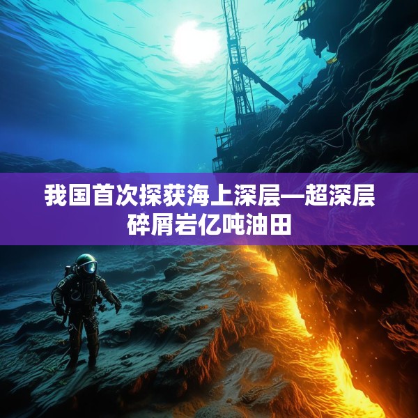 我国首次探获海上深层—超深层碎屑岩亿吨油田