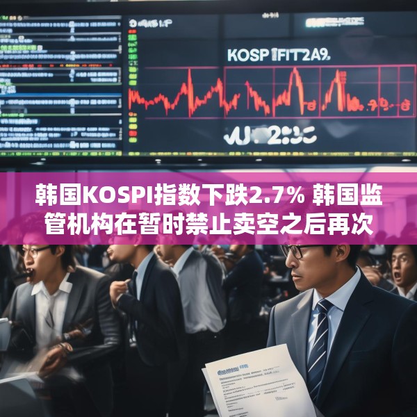 韩国KOSPI指数下跌2.7% 韩国监管机构在暂时禁止卖空之后再次允许卖空