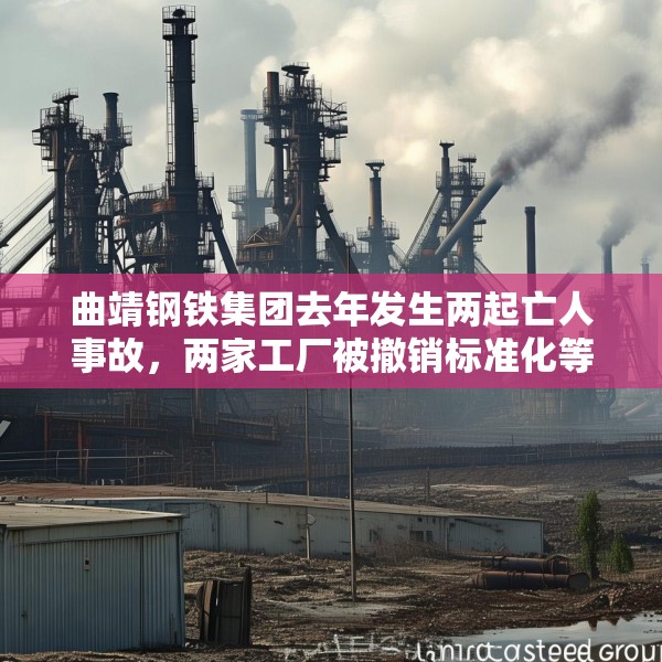 曲靖钢铁集团去年发生两起亡人事故，两家工厂被撤销标准化等级称号