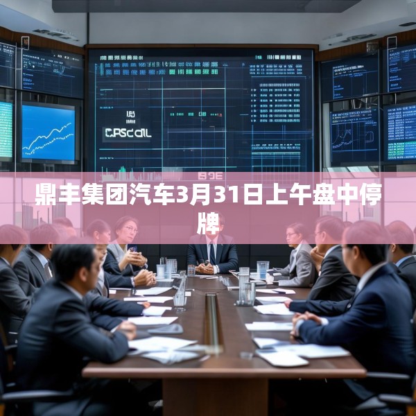 鼎丰集团汽车3月31日上午盘中停牌
