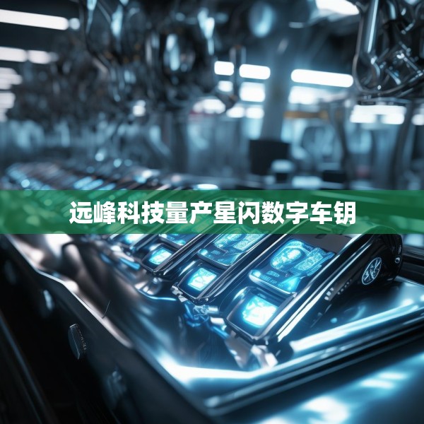 远峰科技量产星闪数字车钥