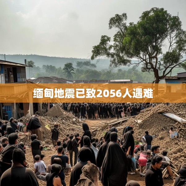 缅甸地震已致2056人遇难