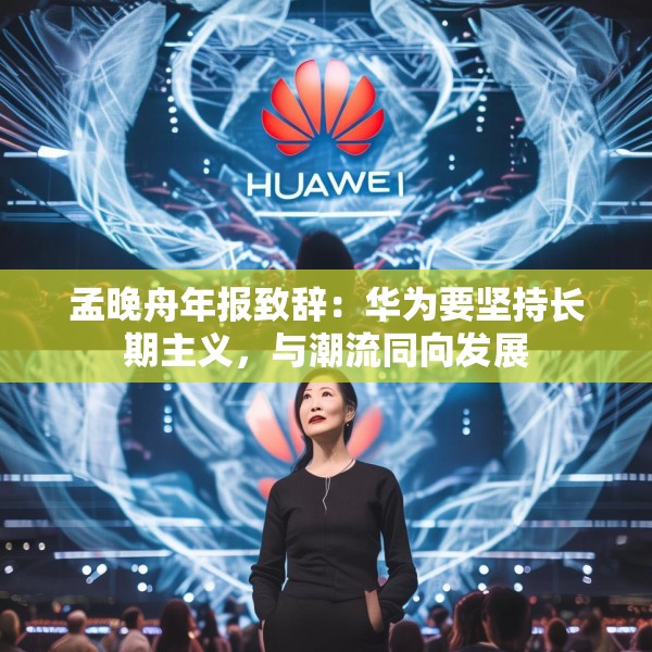 孟晚舟年报致辞：华为要坚持长期主义，与潮流同向发展