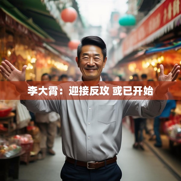 李大霄：迎接反攻 或已开始