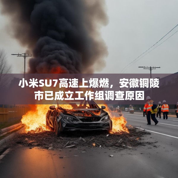 小米SU7高速上爆燃，安徽铜陵市已成立工作组调查原因