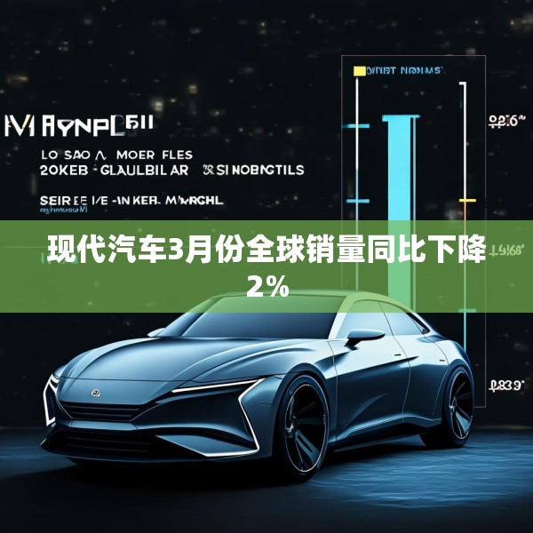 现代汽车3月份全球销量同比下降2%