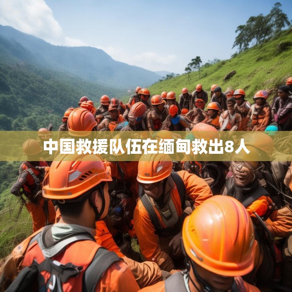 中国救援队伍在缅甸救出8人