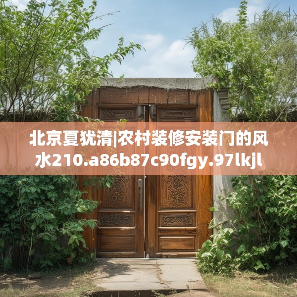 北京夏犹清|农村装修安装门的风水210.a86b87c90fgy.97lkjl