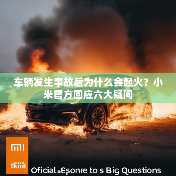 车辆发生事故后为什么会起火？小米官方回应六大疑问
