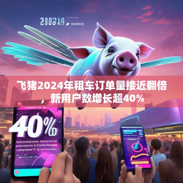 飞猪2024年租车订单量接近翻倍，新用户数增长超40%