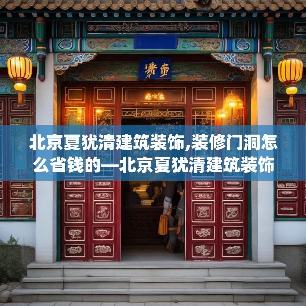 北京夏犹清建筑装饰,装修门洞怎么省钱的—北京夏犹清建筑装饰203.a79b80c83fgy.90fds