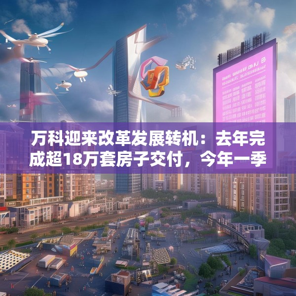 万科迎来改革发展转机：去年完成超18万套房子交付，今年一季度公开债已兑付