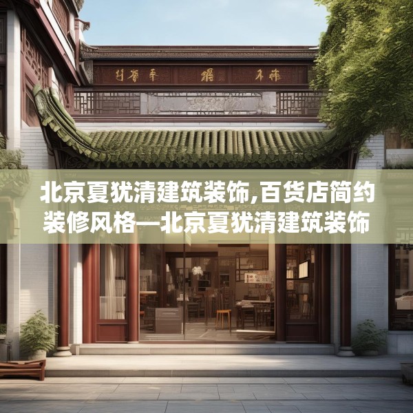 北京夏犹清建筑装饰,百货店简约装修风格—北京夏犹清建筑装饰516.a392b393c396fgy.403lkjl