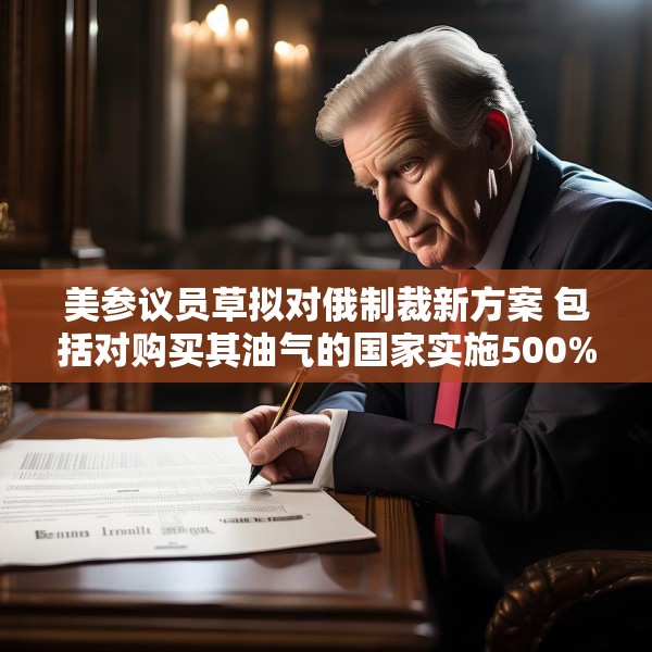 美参议员草拟对俄制裁新方案 包括对购买其油气的国家实施500%的关税