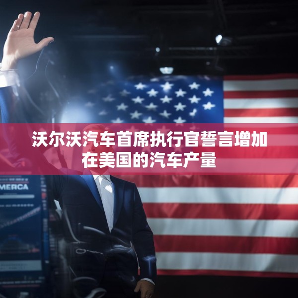 沃尔沃汽车首席执行官誓言增加在美国的汽车产量