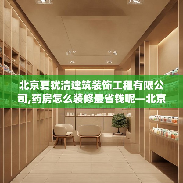北京夏犹清建筑装饰工程有限公司,药房怎么装修最省钱呢—北京夏犹清建筑装饰工程有限公司498.a374b375c378fgy.385lkjl