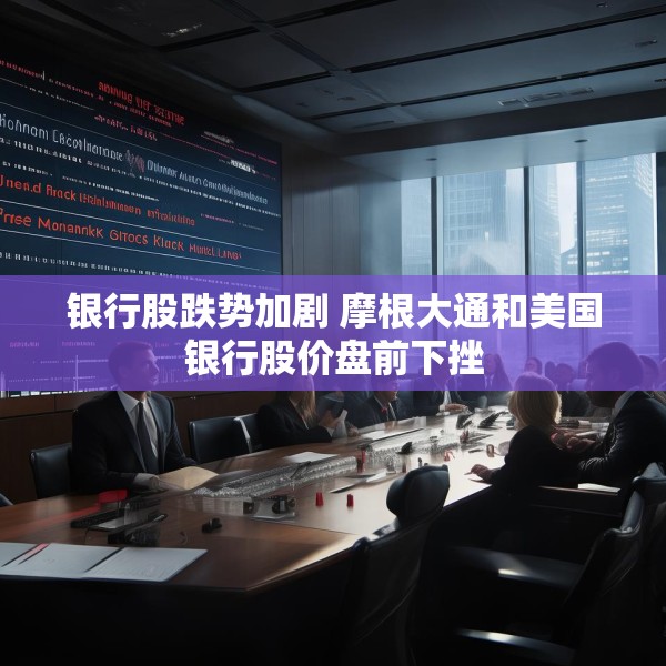 银行股跌势加剧 摩根大通和美国银行股价盘前下挫