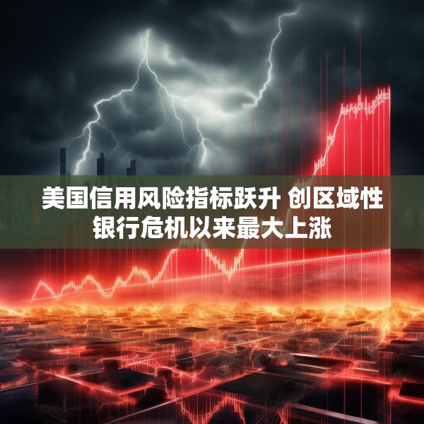 美国信用风险指标跃升 创区域性银行危机以来最大上涨