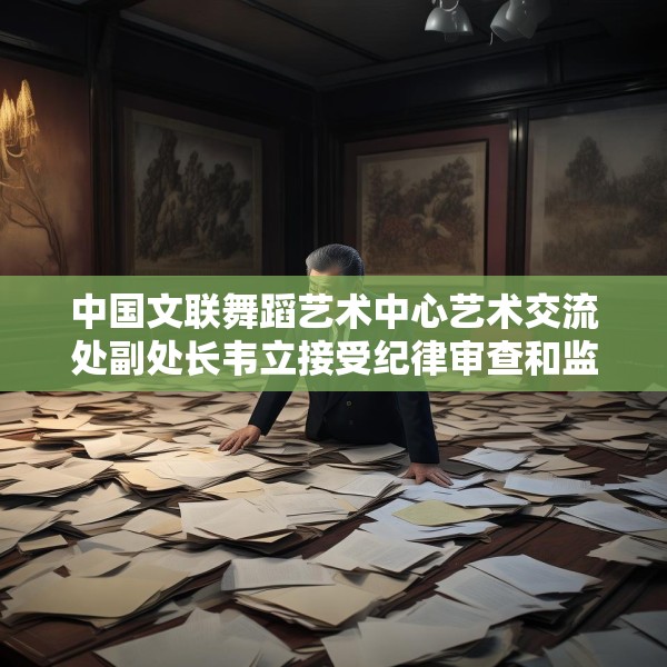 中国文联舞蹈艺术中心艺术交流处副处长韦立接受纪律审查和监察调查