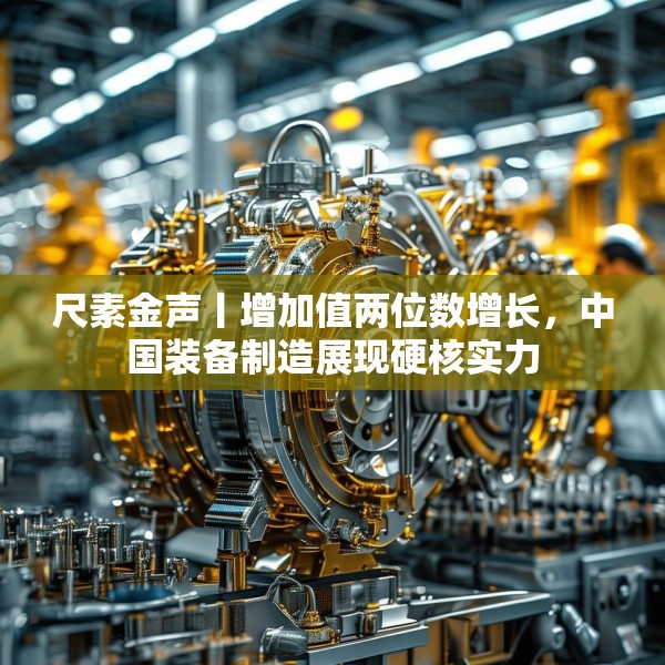 尺素金声丨增加值两位数增长，中国装备制造展现硬核实力