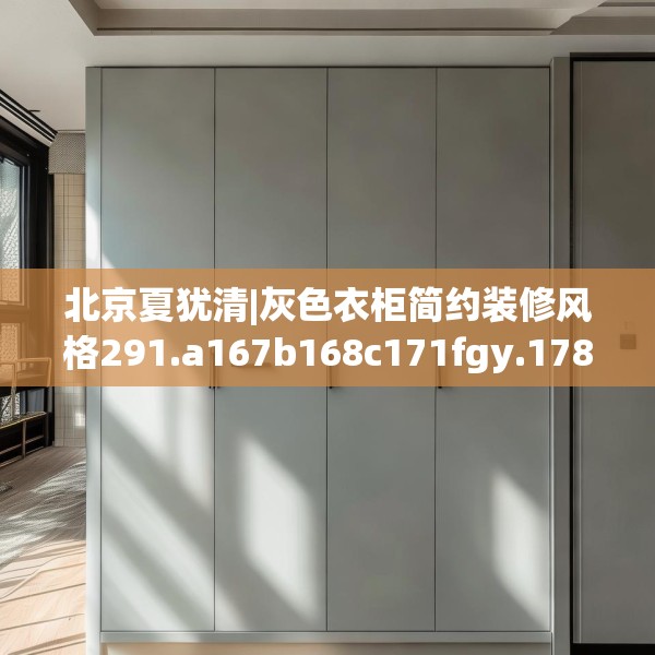北京夏犹清|灰色衣柜简约装修风格291.a167b168c171fgy.178uyk
