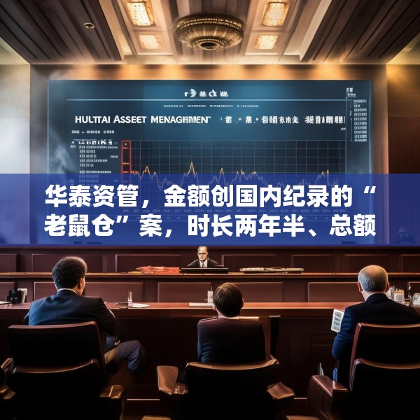 华泰资管，金额创国内纪录的“老鼠仓”案，时长两年半、总额33亿元