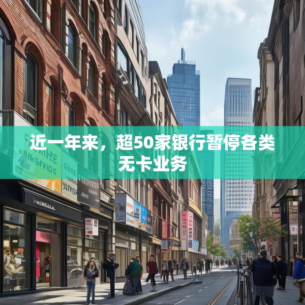 近一年来，超50家银行暂停各类无卡业务