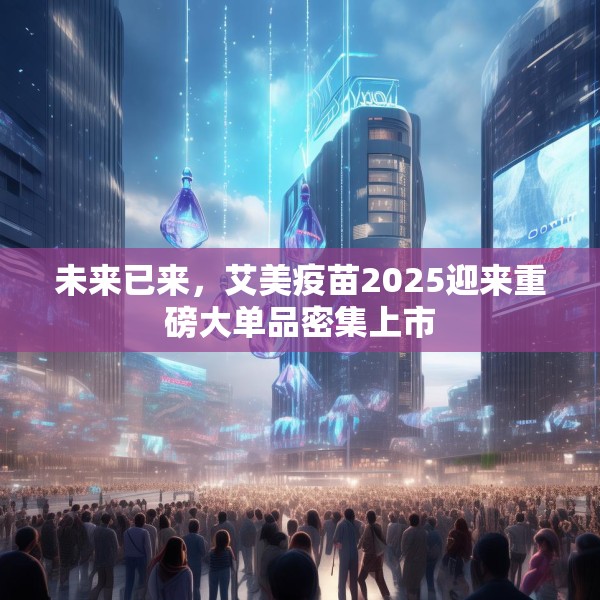 未来已来，艾美疫苗2025迎来重磅大单品密集上市