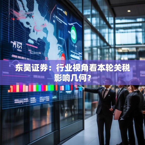 东吴证券：行业视角看本轮关税影响几何？