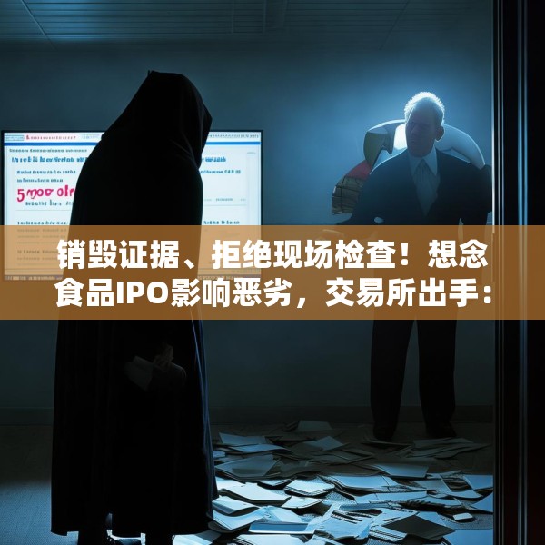 销毁证据、拒绝现场检查！想念食品IPO影响恶劣，交易所出手：5年内禁止申报