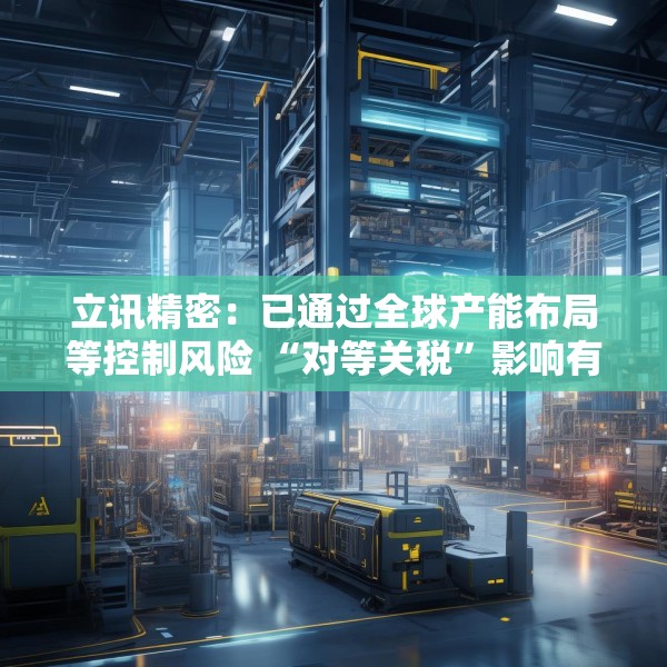 立讯精密：已通过全球产能布局等控制风险 “对等关税”影响有限
