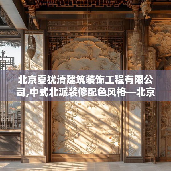北京夏犹清建筑装饰工程有限公司,中式北派装修配色风格—北京夏犹清建筑装饰工程有限公司475.a351b352c355fgy.362fdsfds