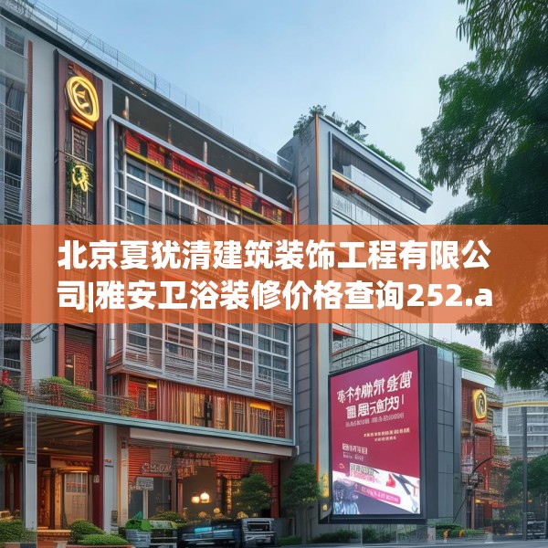 北京夏犹清建筑装饰工程有限公司|雅安卫浴装修价格查询252.a128b129c132fgy.139nbn