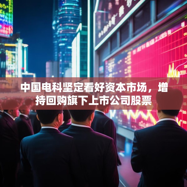 中国电科坚定看好资本市场，增持回购旗下上市公司股票