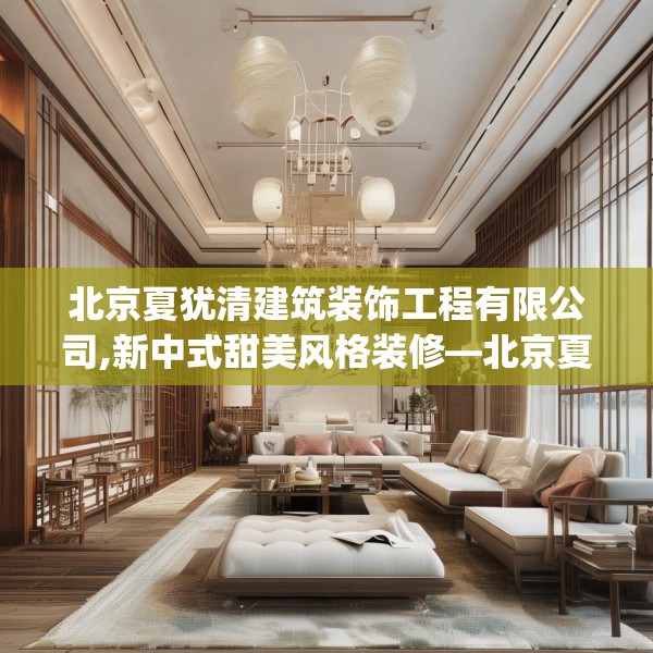 北京夏犹清建筑装饰工程有限公司,新中式甜美风格装修—北京夏犹清建筑装饰工程有限公司610.a486b487c490fgy.497dewqe