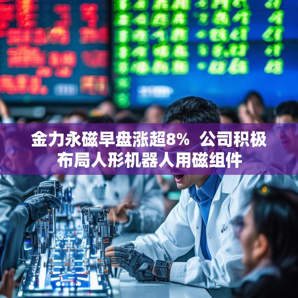 金力永磁早盘涨超8%  公司积极布局人形机器人用磁组件