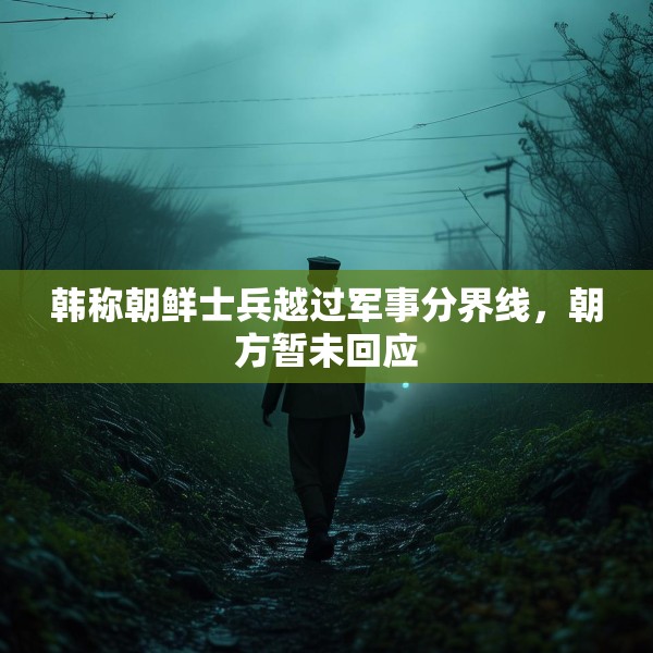 韩称朝鲜士兵越过军事分界线，朝方暂未回应