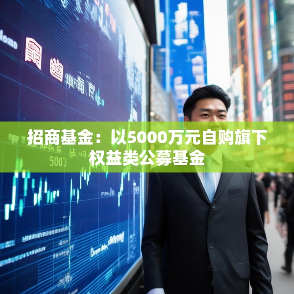 招商基金：以5000万元自购旗下权益类公募基金