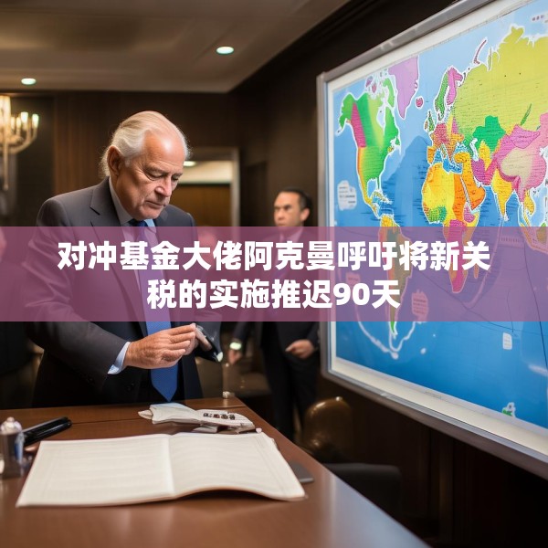 对冲基金大佬阿克曼呼吁将新关税的实施推迟90天