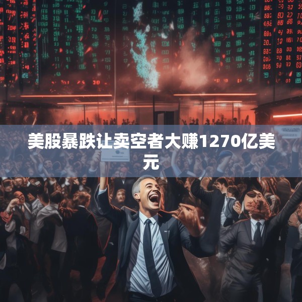 美股暴跌让卖空者大赚1270亿美元