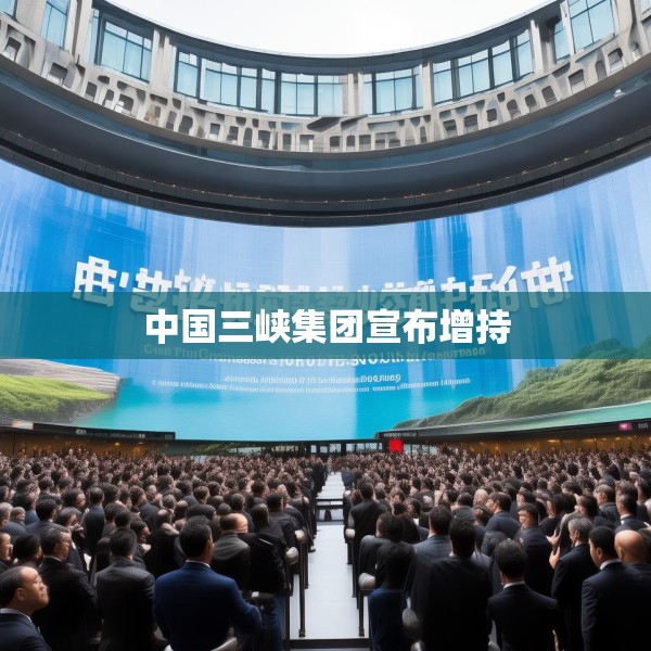 中国三峡集团宣布增持
