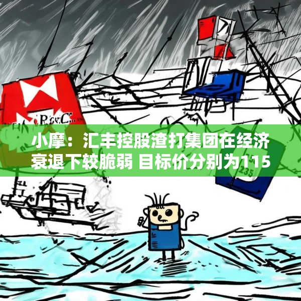 小摩：汇丰控股渣打集团在经济衰退下较脆弱 目标价分别为115港元及135港元